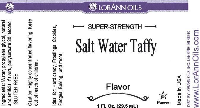 Salt Water Taffy Super Strength Flavor Lorann