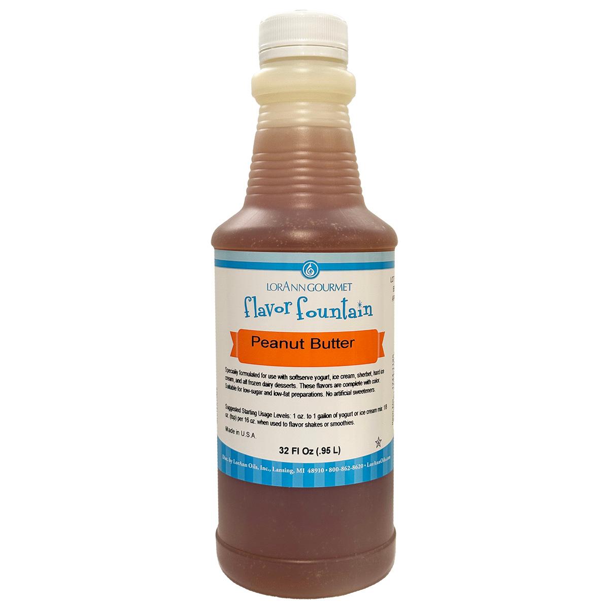 Peanut Butter Flavor Fountain Lorann