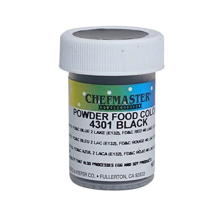Black Powder Food Color Chefmaster