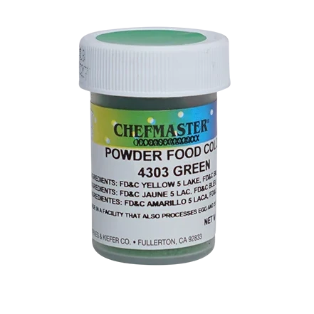 Green Powder Food Color Chefmaster