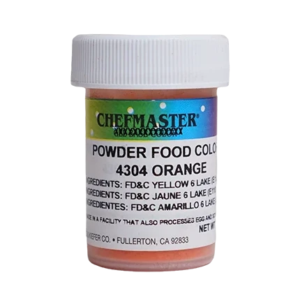 Orange Powder Food Color Chefmaster