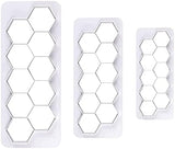 Hexagon Geometric Cutter Set of 3 ATECO