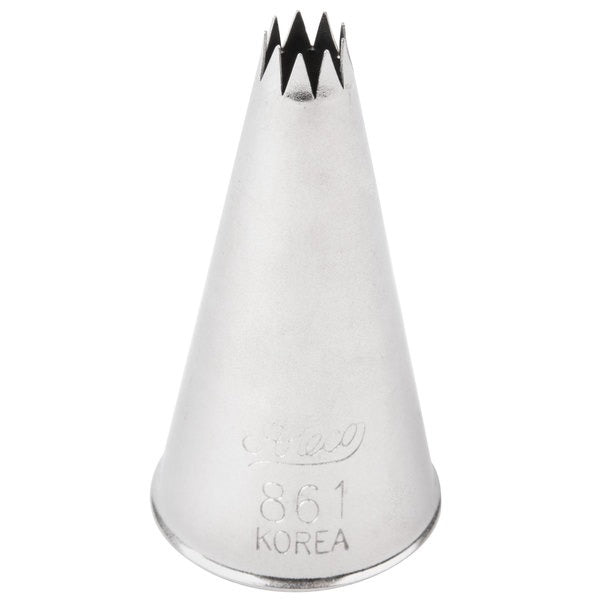 Tip 861 French Star 3/16" Cake Decorating Tip #861 ATECO