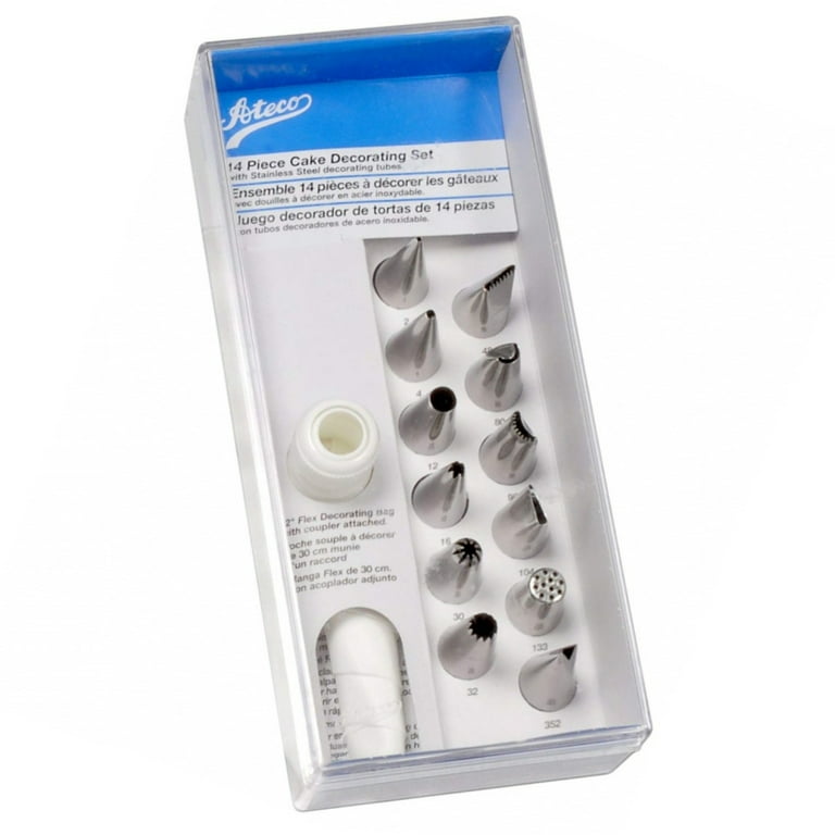 ATECO 14 Piece Cake Decorating Set 333