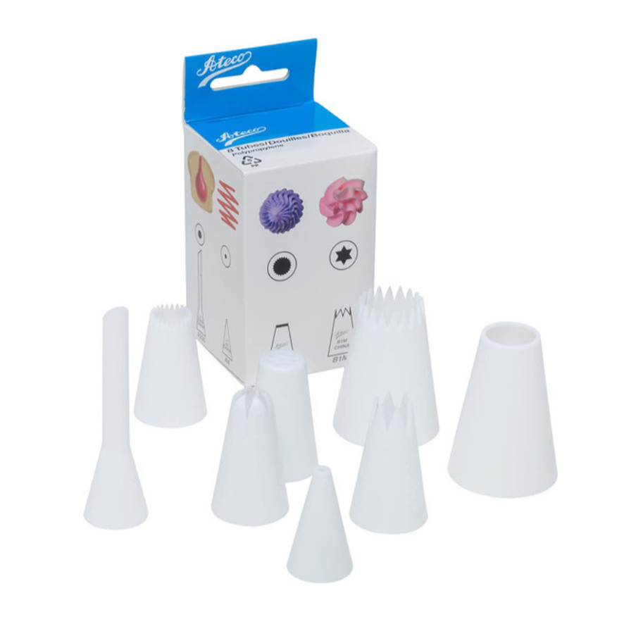 ATECO Plastic Cake Decorating Tip Set 326