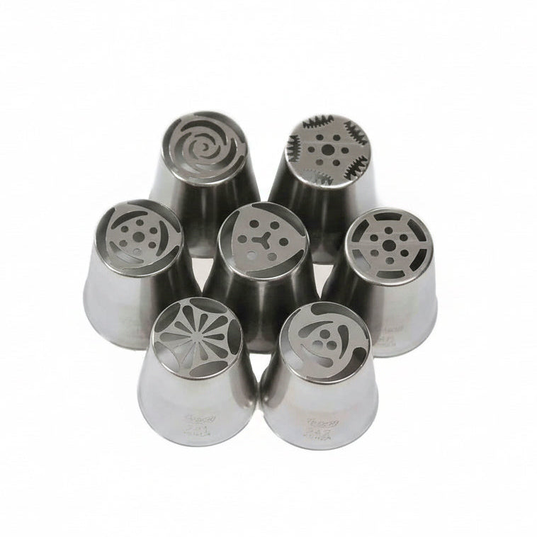 ATECO Tulip Rose Piping Tip Set 24007