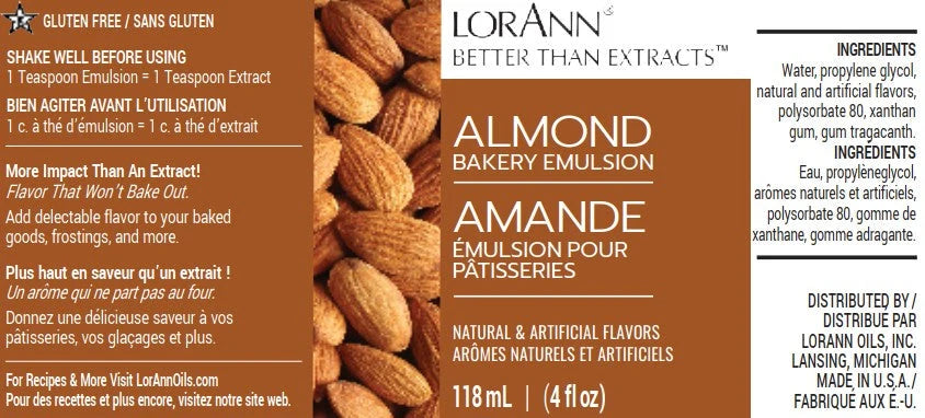 Almond Bakery Emulsion Lorann