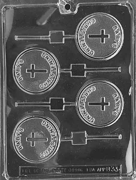 Baby Christening Lolly Chocolate Mold