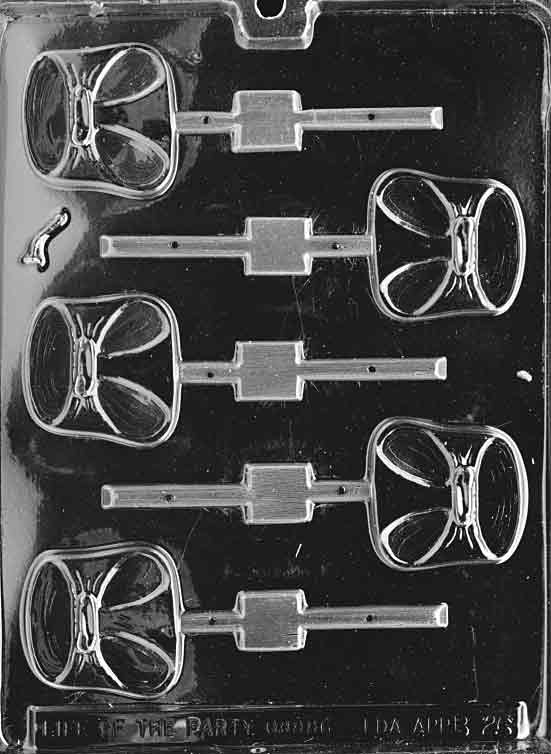 Baby Diaper Lolly Plastic Chocolate Mold B026