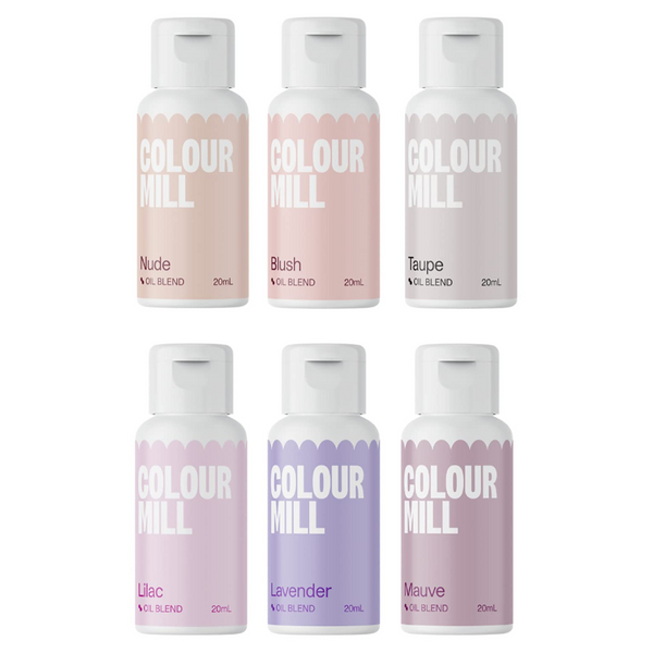Bridal Pack of 6 Colour Mill