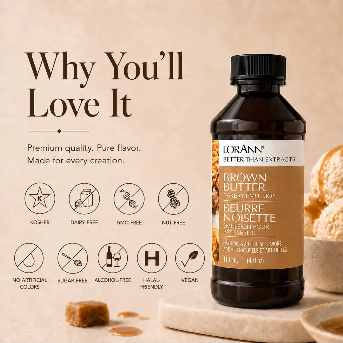Brown Butter Bakery Emulsion Lorann