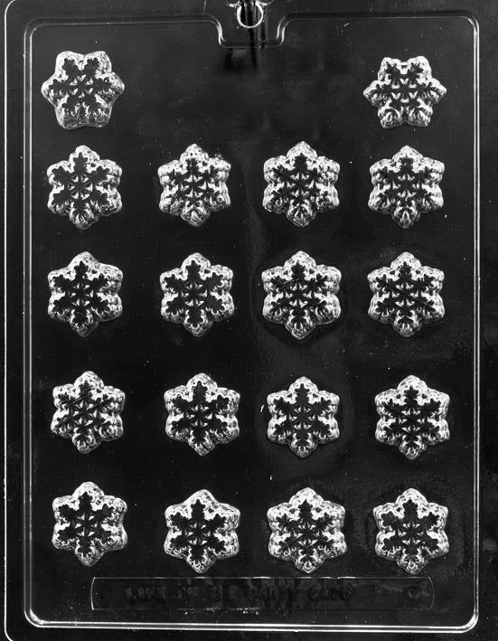 Snowflake Decos Chocolate Mold