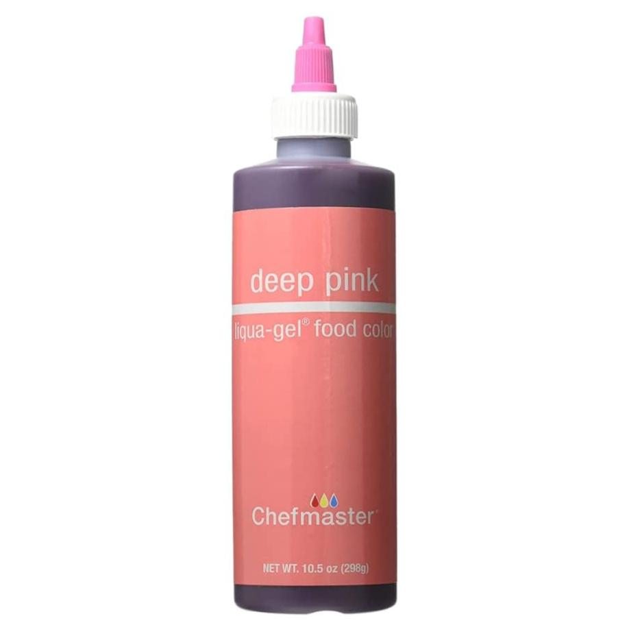 Chefmaster Deep Pink 10.5oz Liqua Gel Food Color