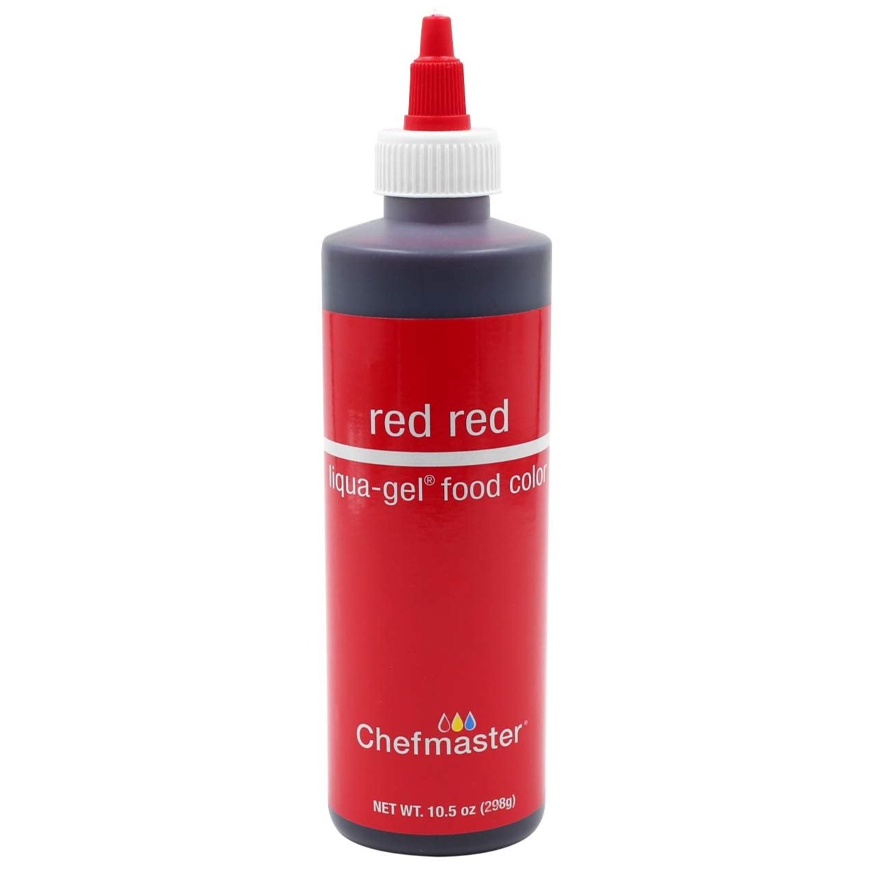 Chefmaster Red Red 10.5oz Liqua Gel Food Color