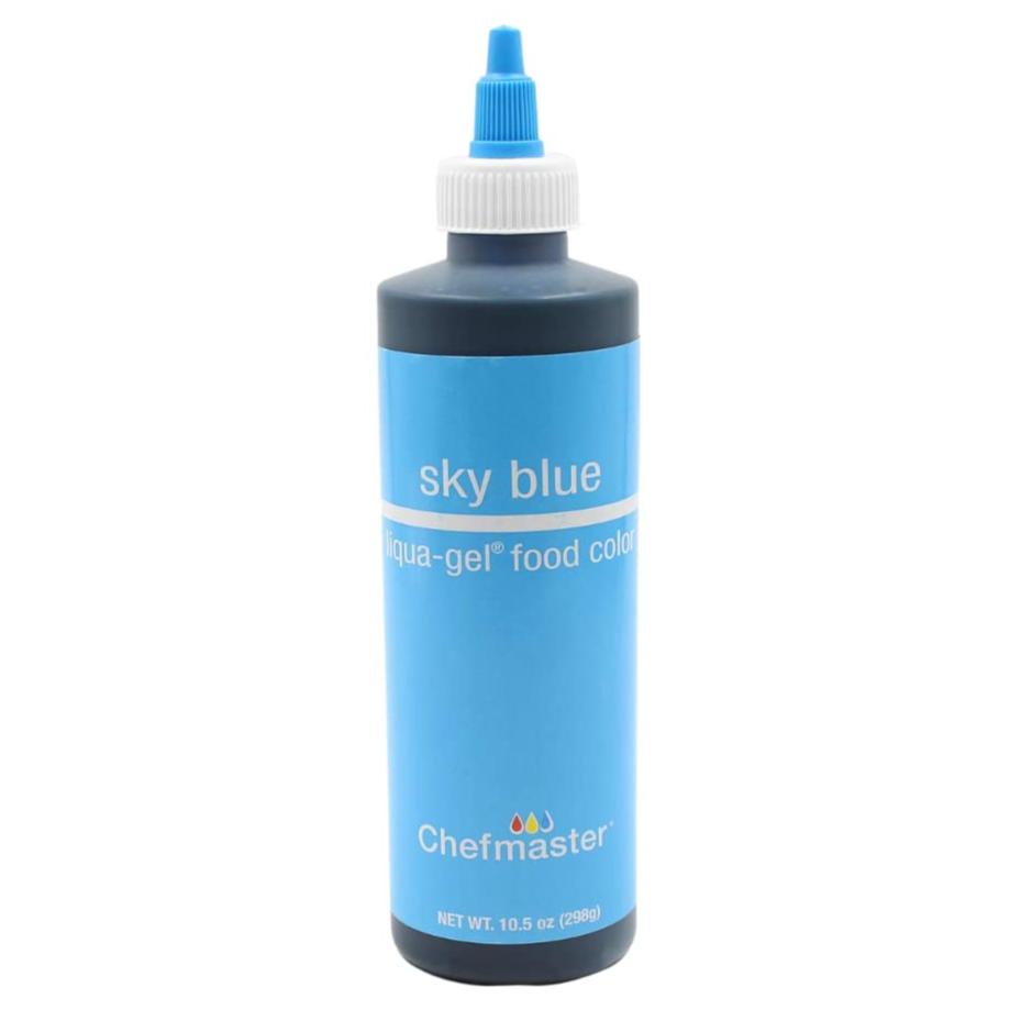 Chefmaster Sky Blue 10.5oz Liqua Gel Food Color