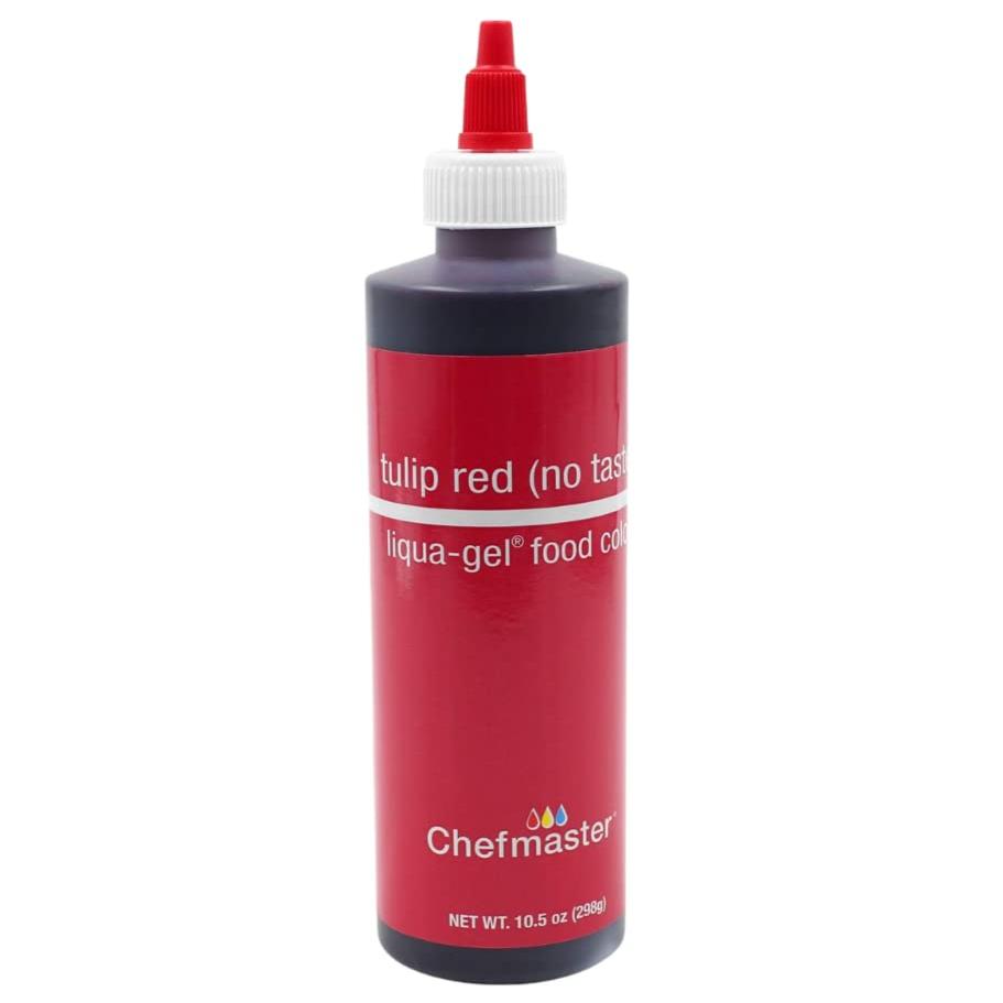 Chefmaster Tulip Red 10.5oz Liqua Gel Food Color