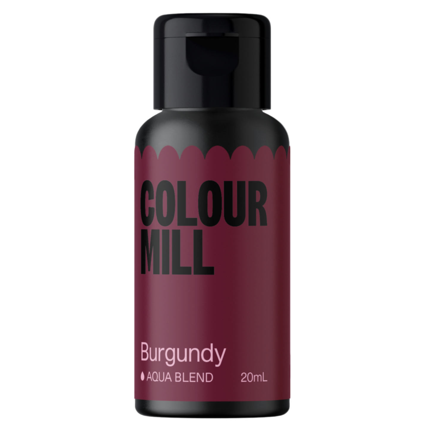Colour Mill Burgundy Aqua Blend Food Color 20ml