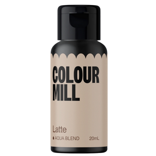 Colour Mill Latte Aqua Blend Food Color 20ml