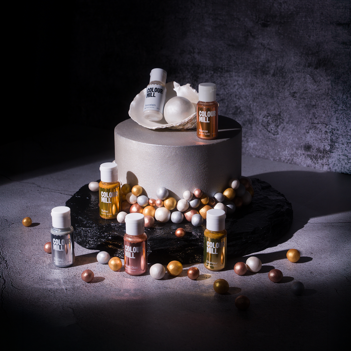 Colour Mill Metallic Edible Paint Set