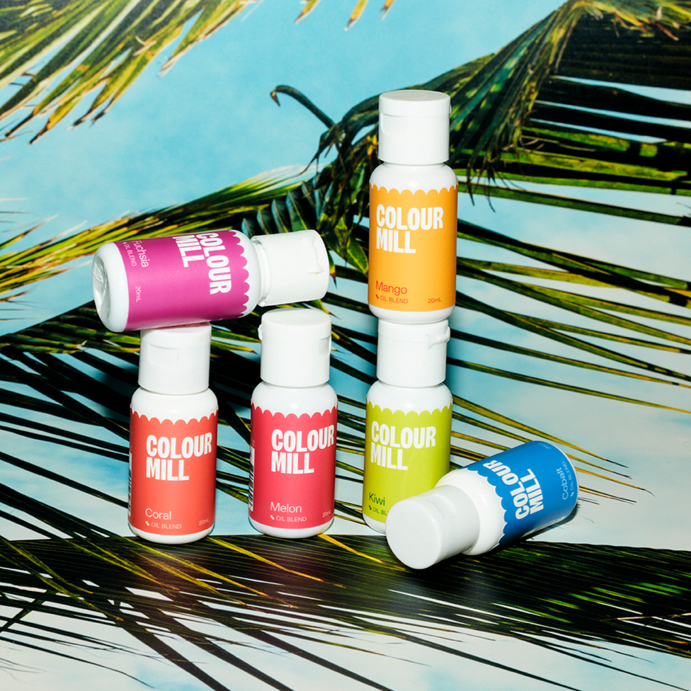Colour Mill Oil Based Food Colors Tropical Set