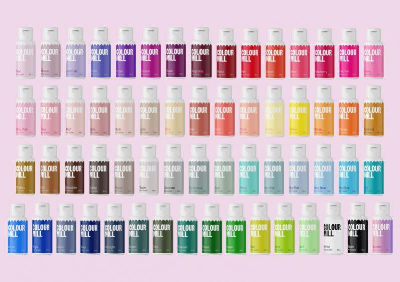 Colour Mill Oil Blend Food Colors Complete Collection