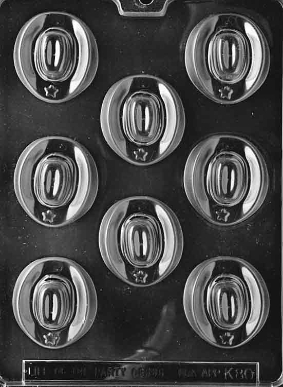 Cowboy Hat Chocolate Mold K080