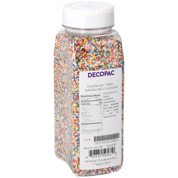 Decopac Rainbow Nonpareils 50581