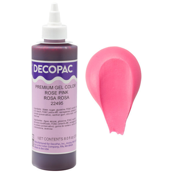Decopac Rose Pink Premium Gel Food Color 22495