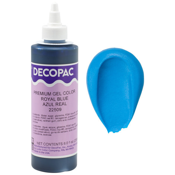 Decopac Royal Blue Premium Gel Food Color 22509