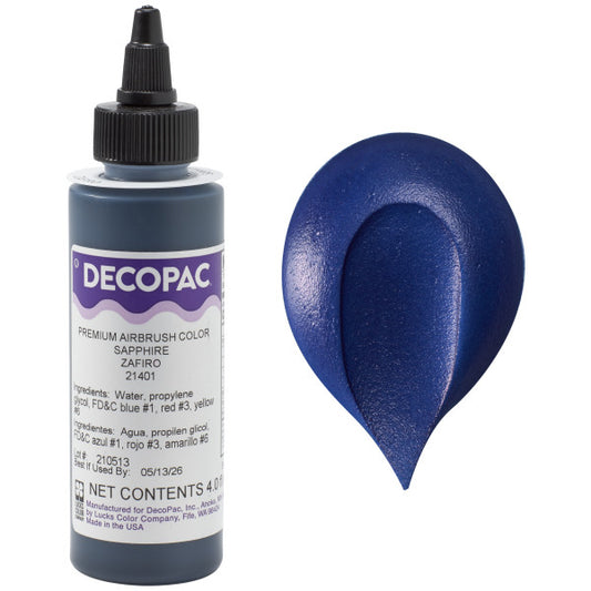 Decopac Sapphire Premium Airbrush Food Color 21401