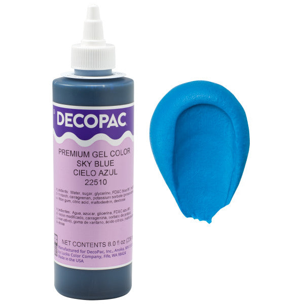 Decopac Sky Blue Premium Gel Food Color 22510