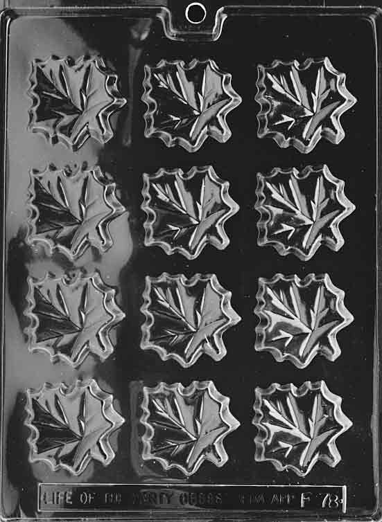 Maple Leaf Chocolate Mold