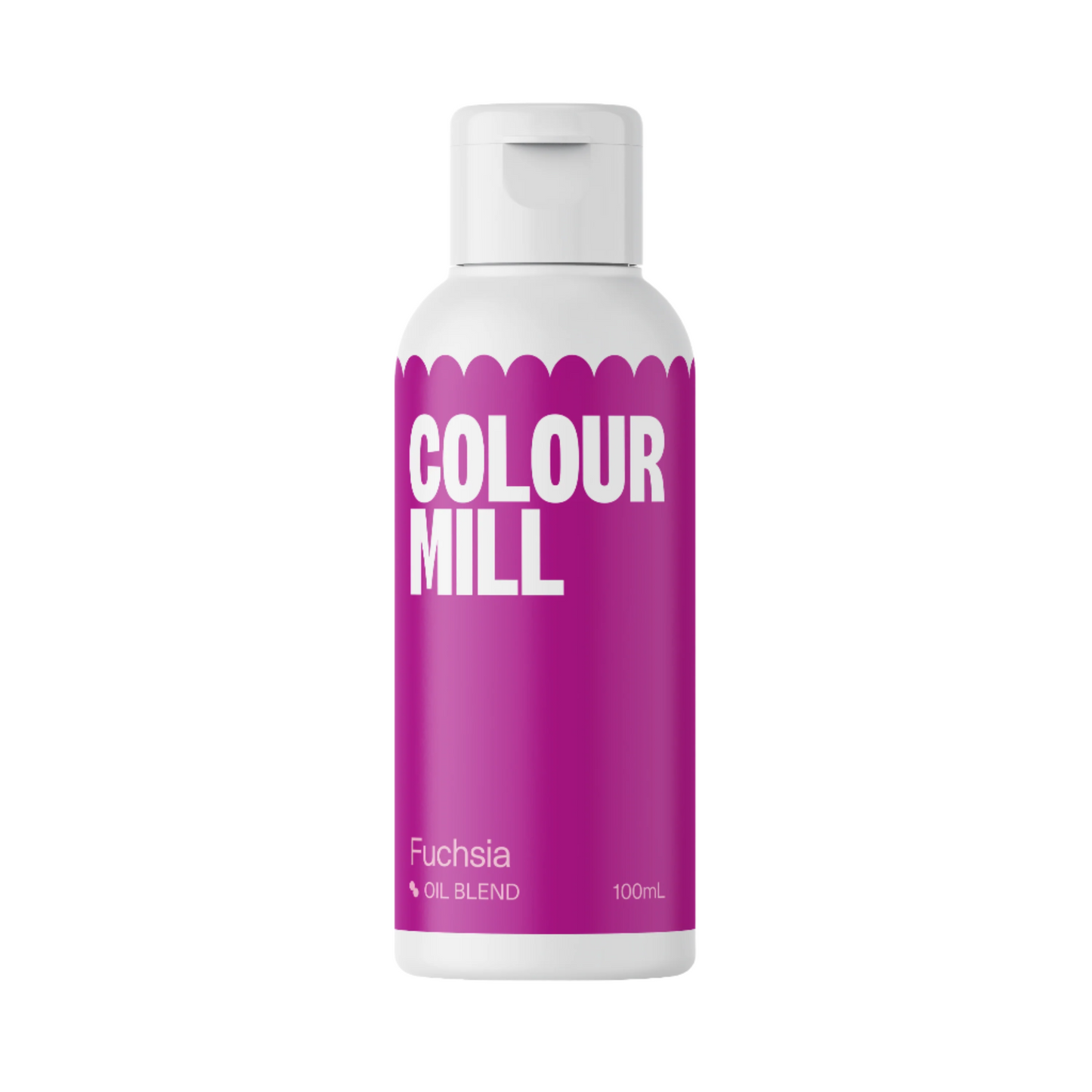 Fuchsia Colour Mill Oil Blend Food Color 100ml