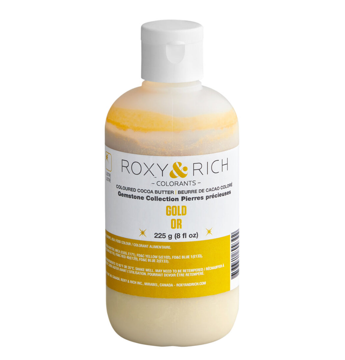 Gold Gemstone Cocoa Butter Roxy & Rich