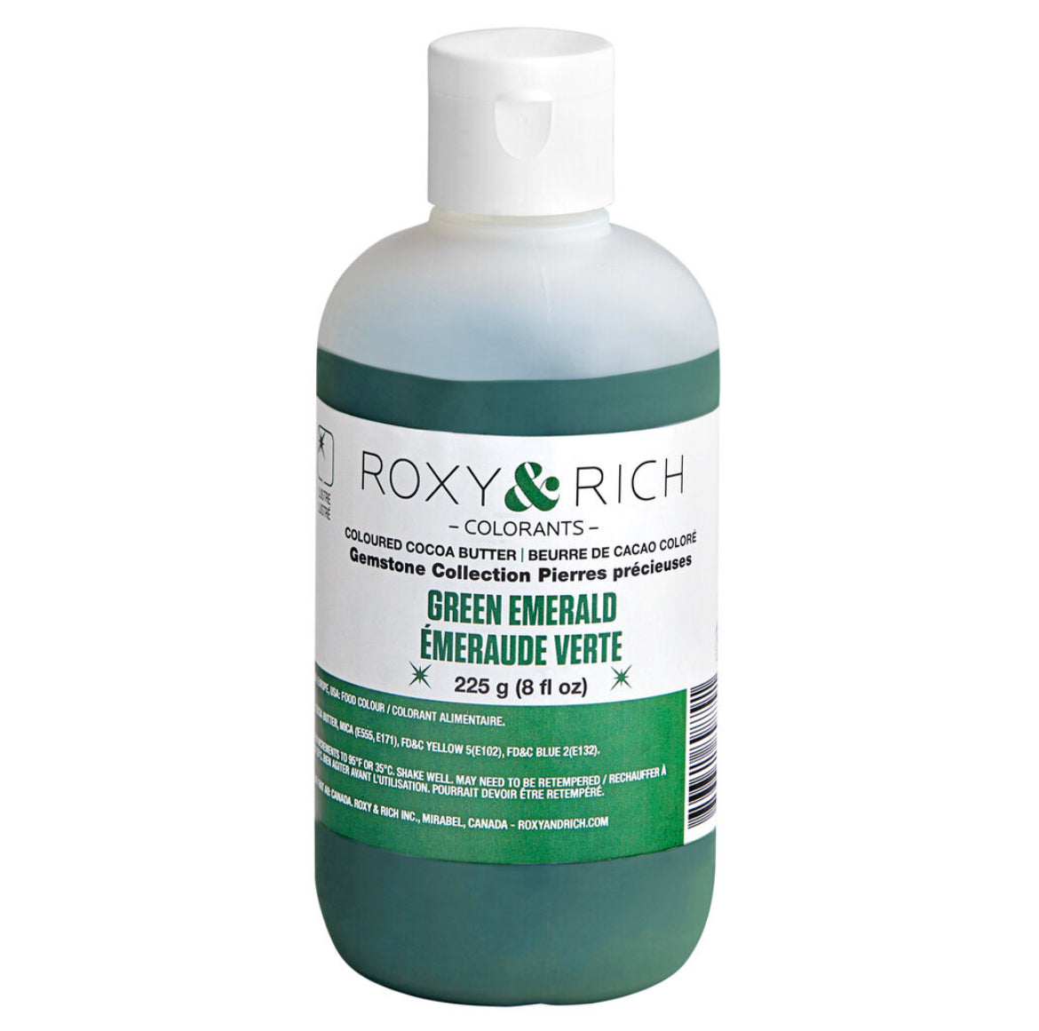 Green Emerald Gemstone Cocoa Butter Roxy & Rich