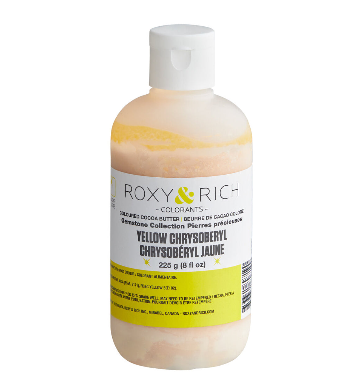 Yellow Chrysoberyl Gemstone Cocoa Butter Roxy & Rich