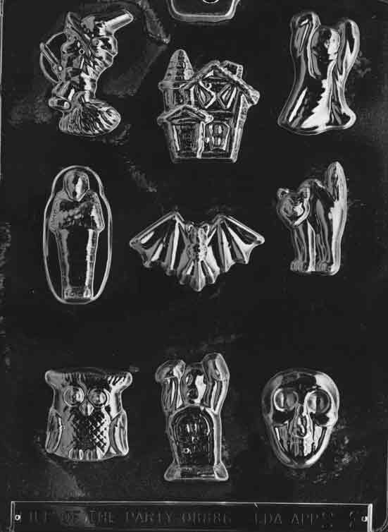 Halloween Assortment Chocolate Mold