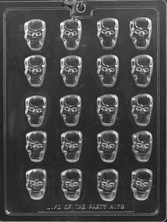 Skulls Bite Size Chocolate Mold