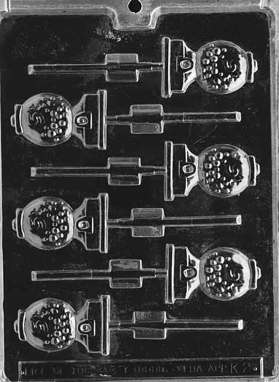 Bubble Gum Machine Lolly Chocolate Mold