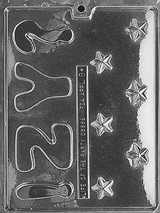 Letters ! Y Z ? Chocolate Mold