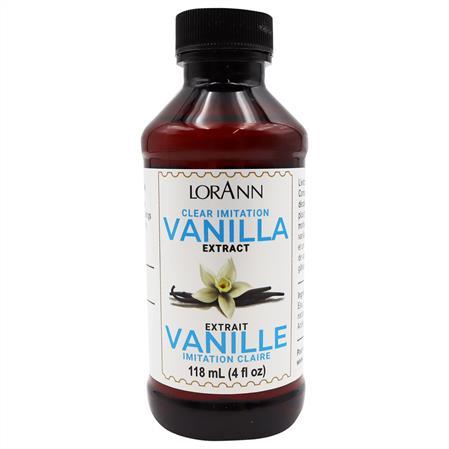 Lorann Clear Vanilla Extract 4oz 3020