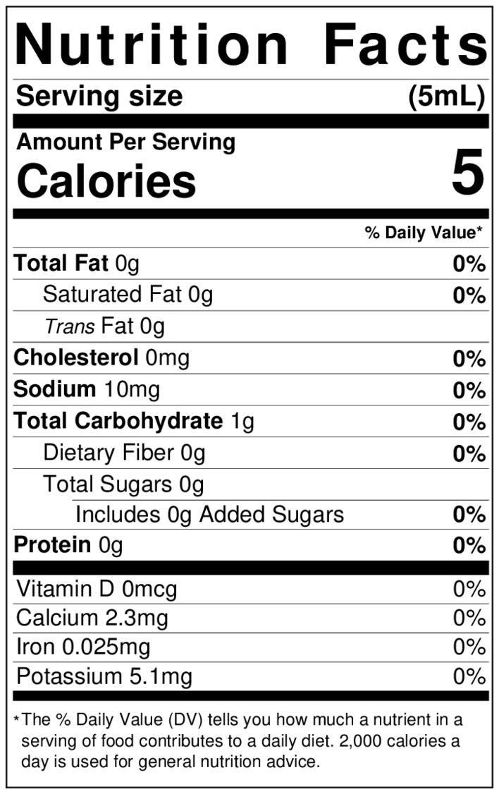 Lorann Cookie Butter Flavor Fountain Nutrition Facts 1733