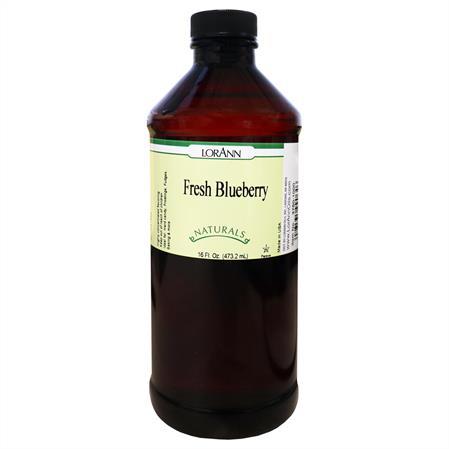 Lorann Fresh Blueberry Natural Flavor 16oz 3750-1000
