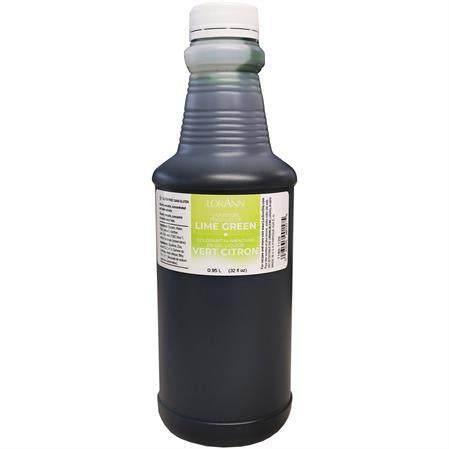 Lorann Lime Green Liquid Gel Food Color 1180-1125