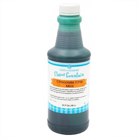 Lorann Mint Chocolate Flavor Fountain 32oz 1730