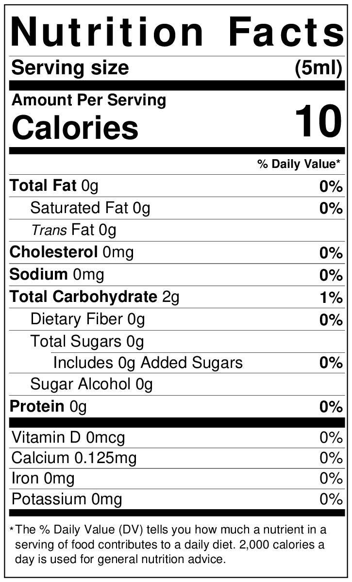 Lorann Pineapple Bakery Emulsion Nutrition Facts 0741