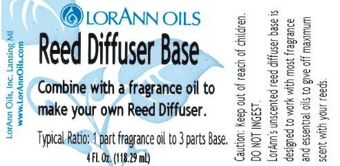 Lorann Reed Diffuser Base Label