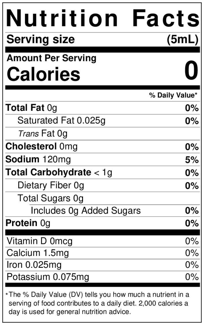 Lorann Salted Caramel Flavor Fountain Nutrition Facts 1794