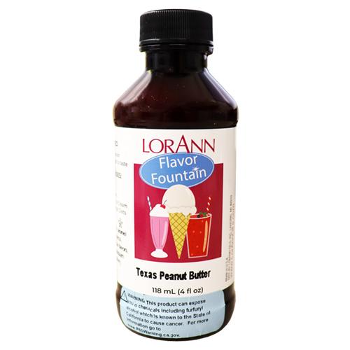 Lorann Texas Peanut Butter Flavor Fountain 4oz 1780