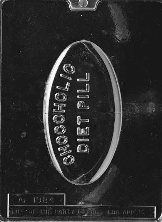 Chocoholic Diet Pill Chocolate Mold